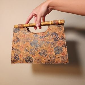 Malibu barbie recycled Cork Bag, clutch